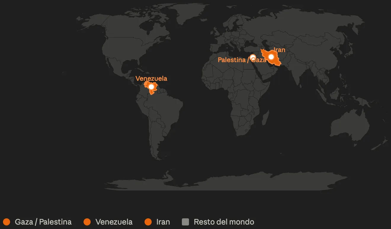 L'Iran come la Palestina e il Venezuela